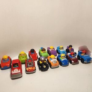 Little People Wheelies Lot Of 14 #2